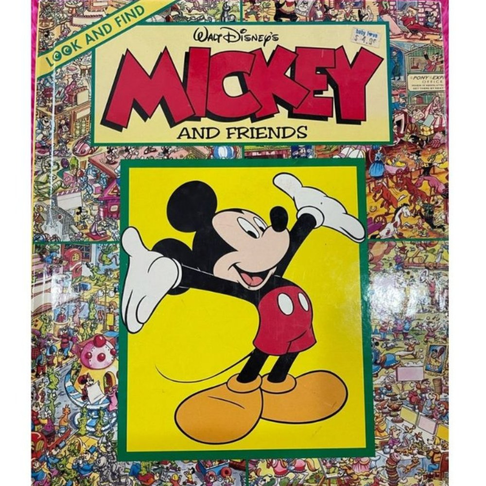 LOOK AND FIND MICKEY AND FRIENDS BOOK